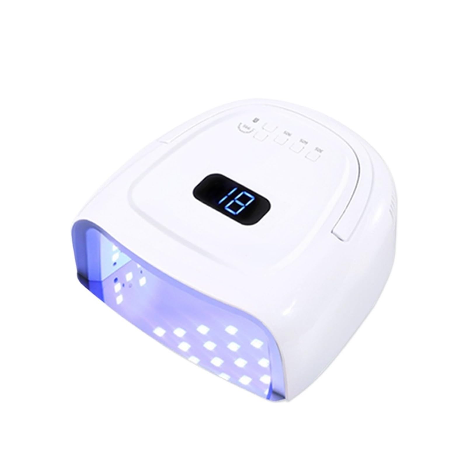 lámparas led Lámpara De Uñas Recargable, Secador Inalámbrico Esmalte En L, Lámpara Manicura Y Pedicura, Inalámbrica UV LED For para Casa, Salón, Viajes, Talleres