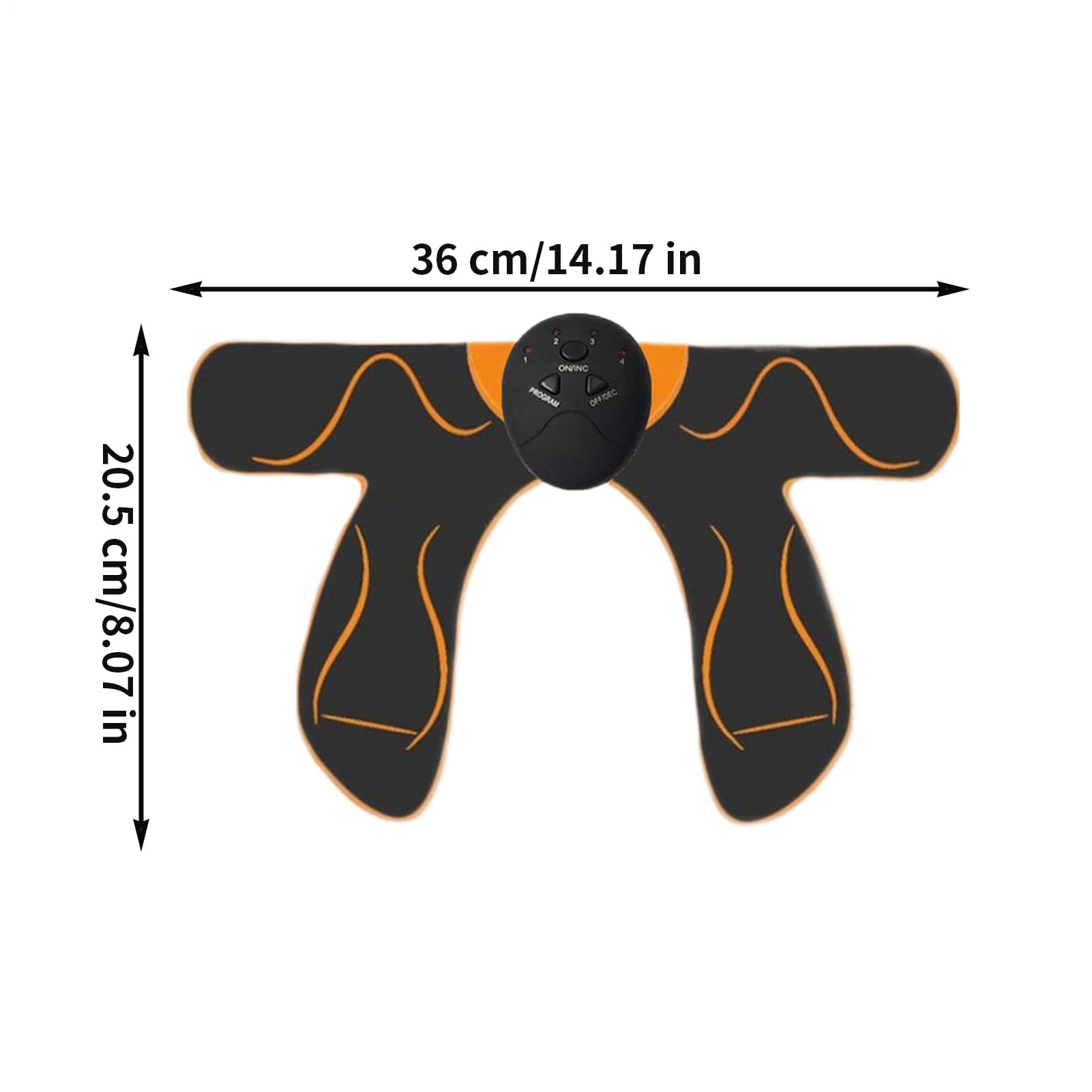 Générique Formateur Musculaire pour Hanches | Machine Électronique de Remodelage Fessier | Équipement de Fitness Corps 6 Modes pour Hommes et Femmes Adultes Adolescents Personnes Sédentaires