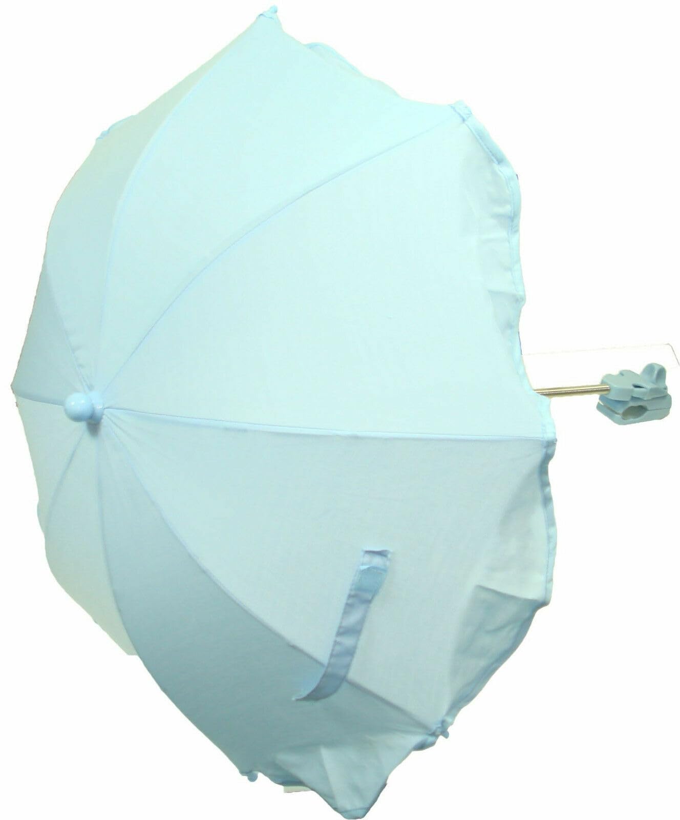 Universal Parasol Sun Shade Canopy Umbrella for Prams, Pushchairs, and Buggies - Versatile Sun Protection for Baby Strollers (Sky Blue)