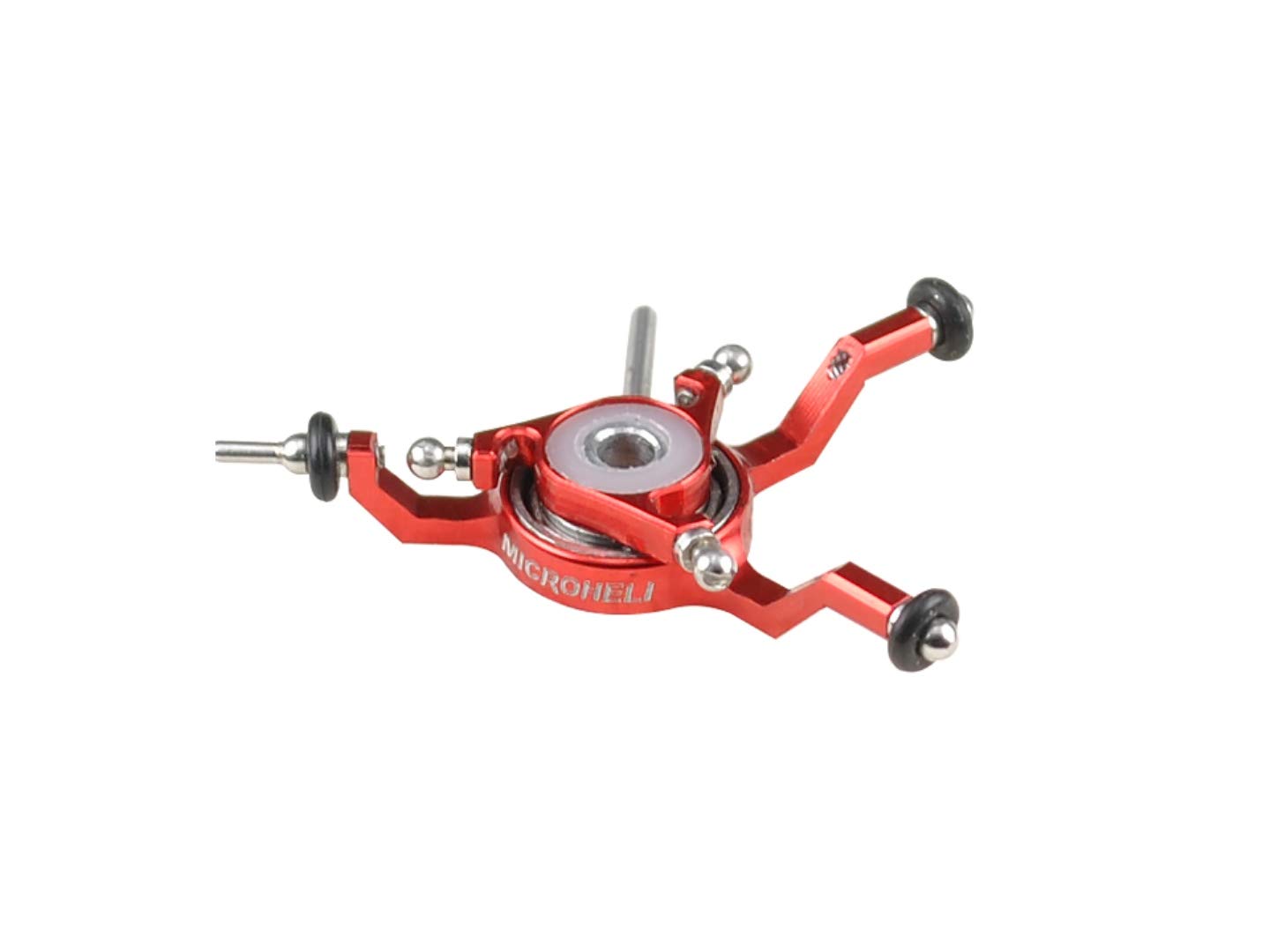Microheli CNC Aluminum Tri-Blade Swashplate (RED)(for Triple Blade Series)