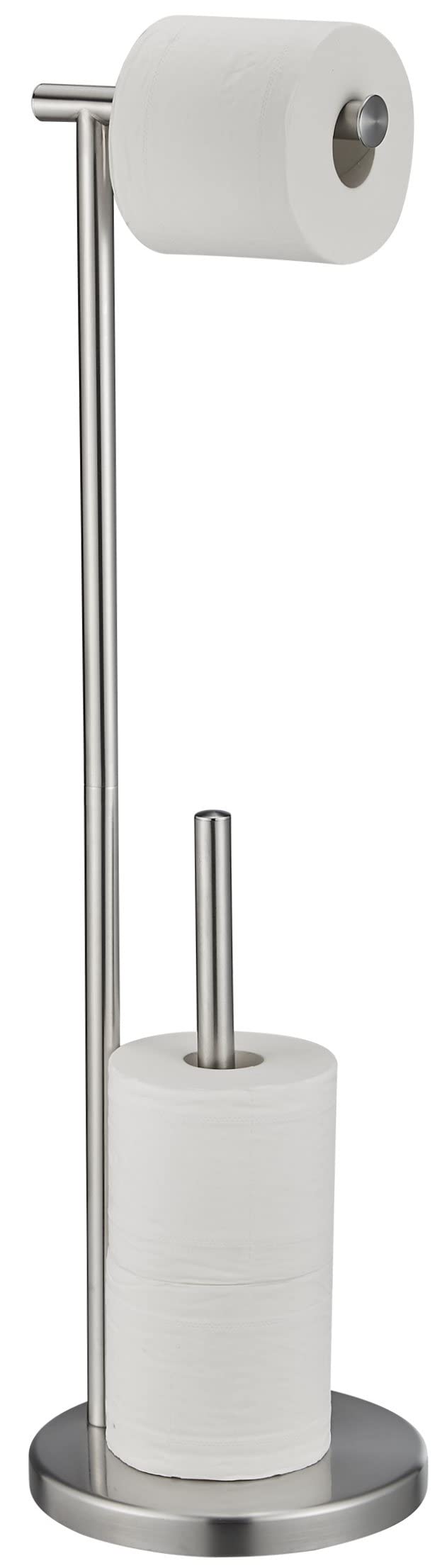 Buy Freestanding Toilet Paper Holder Stand with Reserve, Updated