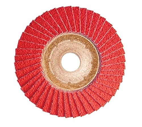 Black Friday - 60% OFF CS Unitec 93552 PLANTEX Ceramic High Performance Flap Disc for Hard to Grind Metals, 4-1/2" Diameter, 7/8" Arbor, 80 Grit (Pack of 10)