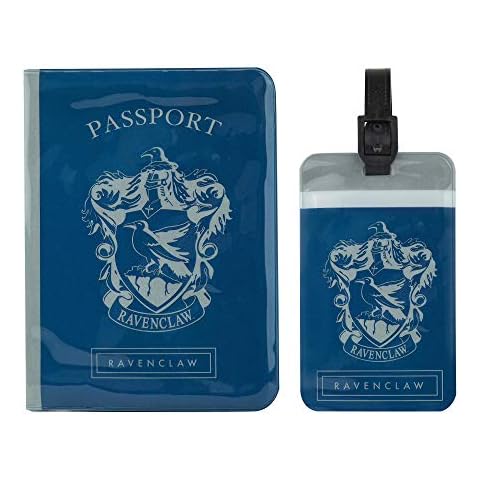 Funda Pasaporte y Etiqueta de Equipaje Ravenclaw de Cinereplicas Cover