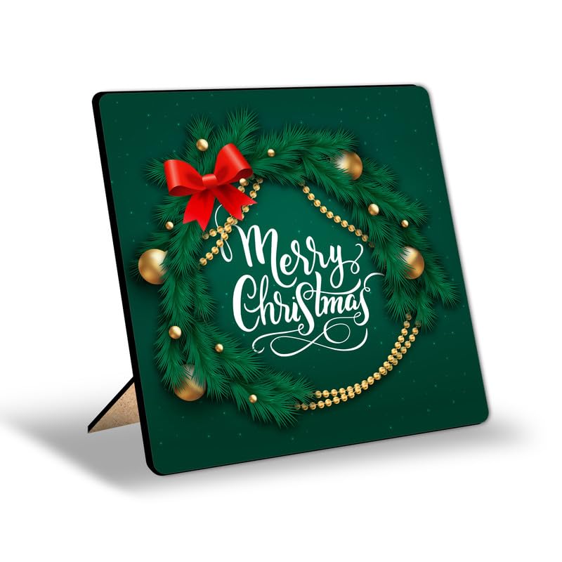 Personalized Wood Engraved Christmas Picture Frame, Table Top | Merry Christmas| Christmas Gift For Friends,Family,Relatives, Merry Christmas