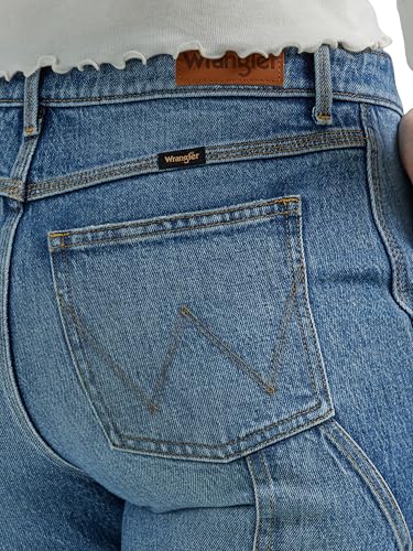 Wrangler Women's High Rise True Straight Leg Carpenter Jean4
