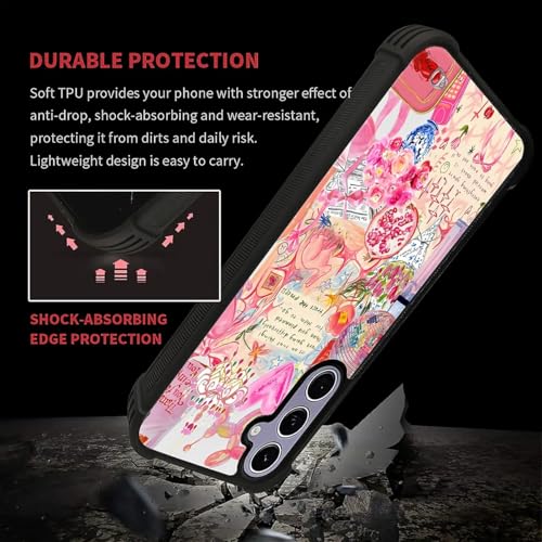 Coque antidérapante Samsung S24 S25 protection angles rose - 6