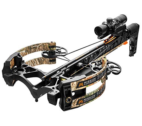 Mission Archery Sub-1 XR 410FPS RT Edge Camo Crossbow with Pro Package...