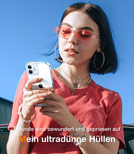 iPhone 12 Mini Hülle Torras Clear – 100% durchsichtig & ultradünn