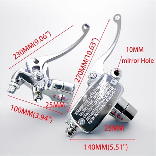Palancas de moto universales para rutas largas en Honda NV600 6