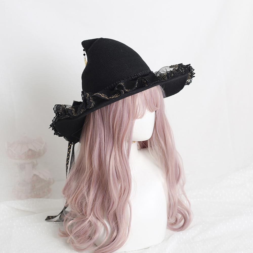 hoshibakoworks ハロウィン 白 魔女 帽子 ロリータ コスプレ 71HXpfSbNTL._UY1000_.jpg
