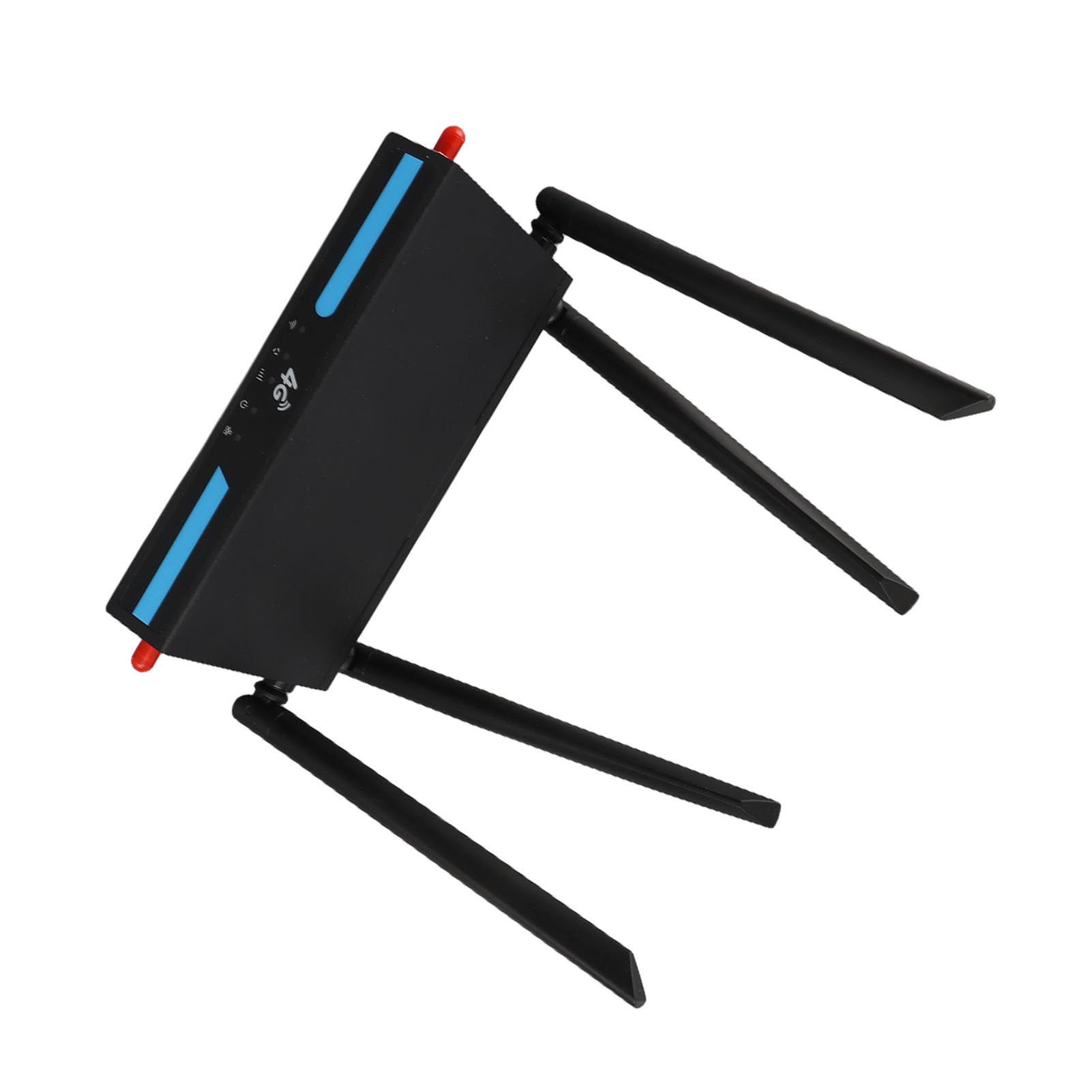FTVOGUE Router CPE 4G LTE, Router WiFi 4G Sbloccato con Slot per Scheda SIM, velocità Wireless Dual Band 300 Mbps, Antenne Ad Alto Guadagno 6x5dBi per Uso in Ufficio Domestico (Spina europea 220 V)
