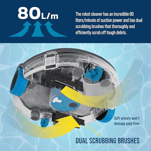 Consejos y reviews para comprar Aspiradoras Robot para Limpieza de Piscinas los mejores 5. 12 Imagen adicional