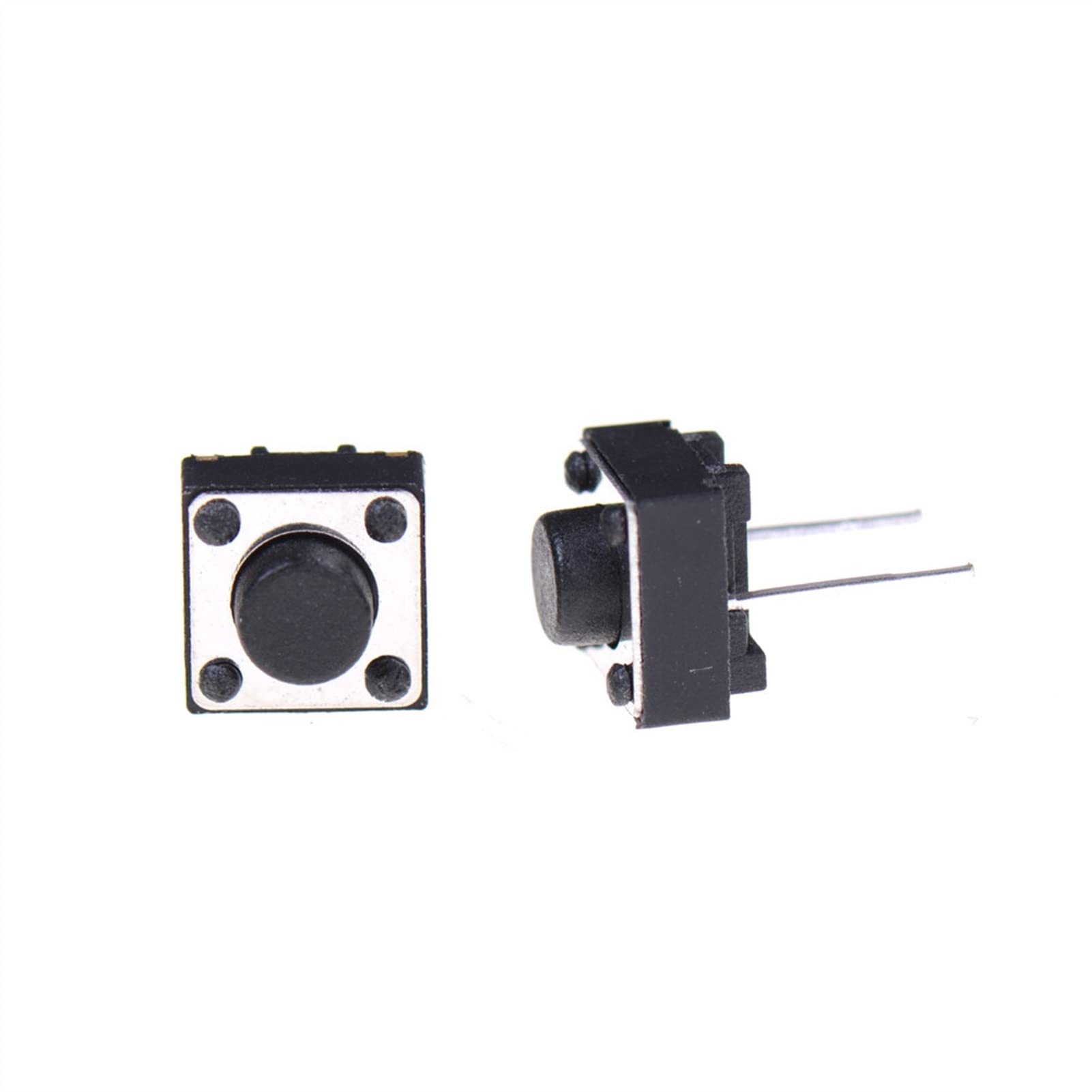 100 Interruttori Tattili Momentanei 2 Pin 3x6x4.3 Mm Angolo Retto - Foto 6