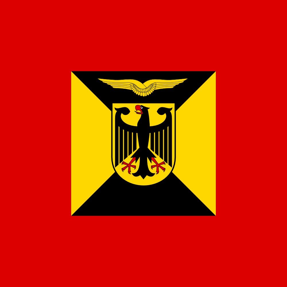 Drapeau XL Amtschef Luftwaffenamt 1995-2004 Bundeswehr pavillon de collection