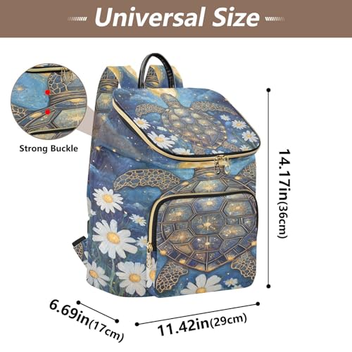 Sac à dos voyage femme matelassé grand volume avec motif fleur