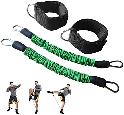 N3od3er Ankle Resistance Training Speed and Agility Training Tool Ankle Resistance Bands for Football Basketball Taekwondo Yoga Boxing Soccer Kick Boxing Thai Punch Karate Running