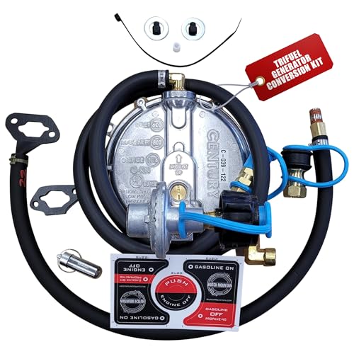 Hutch Mountain Generator Propane Conversion Kit Honda EU2200i- Tri-Fuel Conversion for Propane, Gasoline & Natural Gas – Portable Generator Backup Kit for Home Emergencies, Camping, and RVs