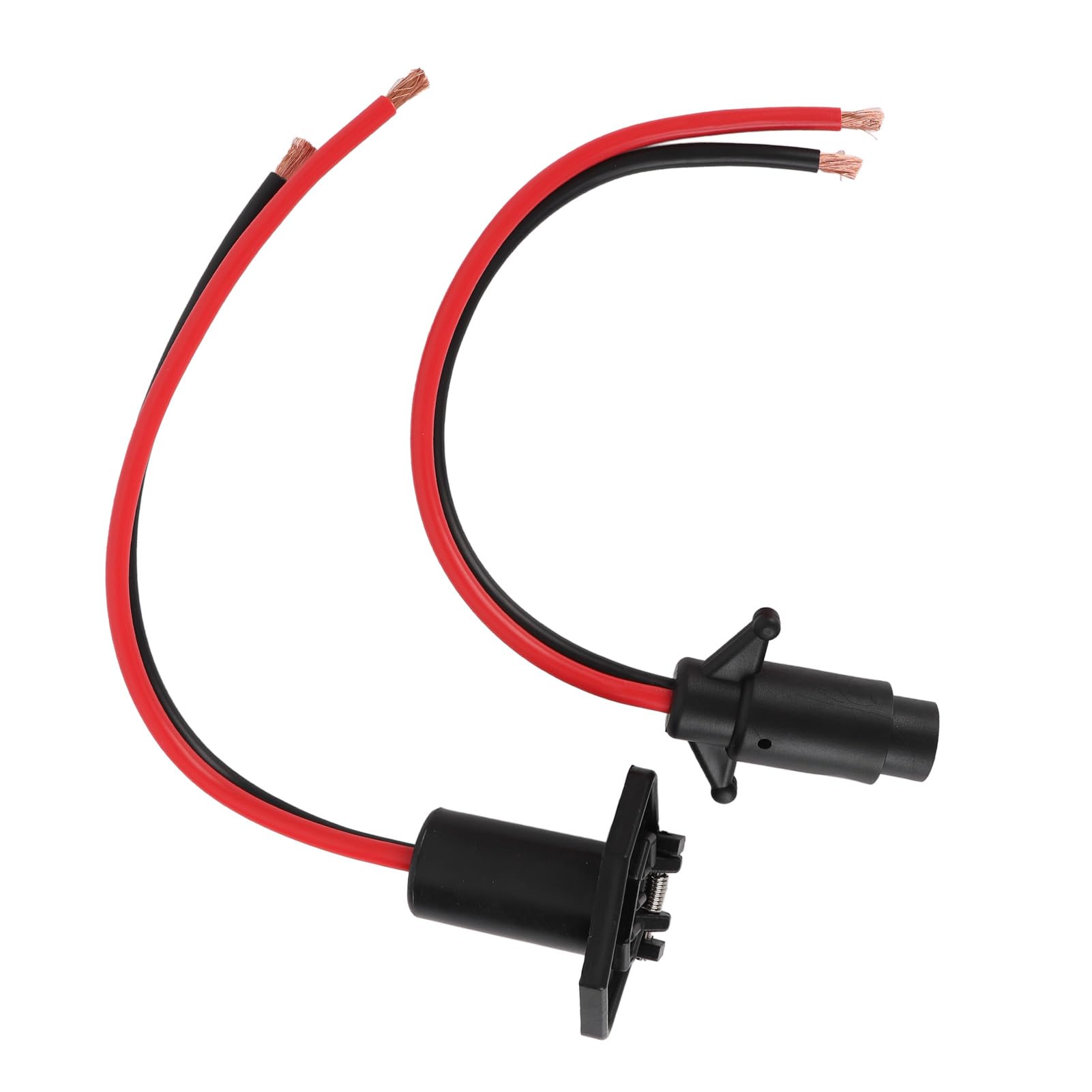 Prise et Prise de Moteur à la Traîne 12V, Connecteur étanche à 2 Fils pour Bateaux Marins, Kayaks, Connexion Rapide Robuste