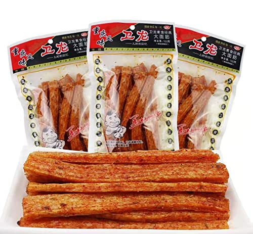 (102g*8Paquetes) Snacks Condimentados Picantes,Picantes Y Deliciosos,Gluten Fuerte,Botanas Picantes En Paquete Pequeño,Botanas Preferidas para Compartir con Amigos,Botanas Picantes,Botanas Casuales