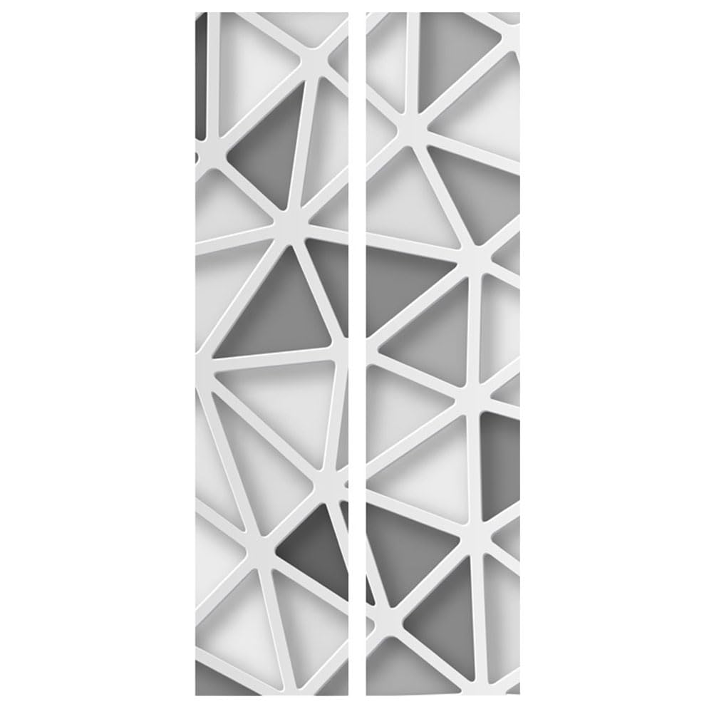 Sticker porte étanche et lavable en PVC 3D sans résidu de colle 90x200cm