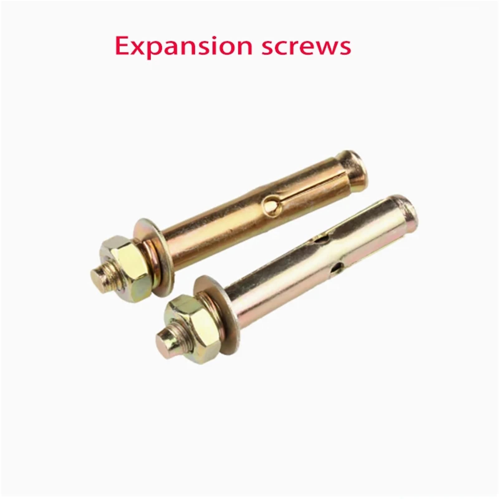 Tacos de expansión Tornillos de expansión medio diente M6 M8 M10 M12 M14 M16 M18 M20 Pernos anclaje for hormigón Perno gancho(M20x150 1PCS)