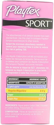 Miniatura 2 de Playtex TAMP Sport REG UNSCNTD 18 extensión de la garantía