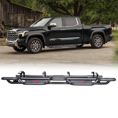 Barras de estribo laterales para Toyota Tundra Crewmax 2022-2025 miniatura 2