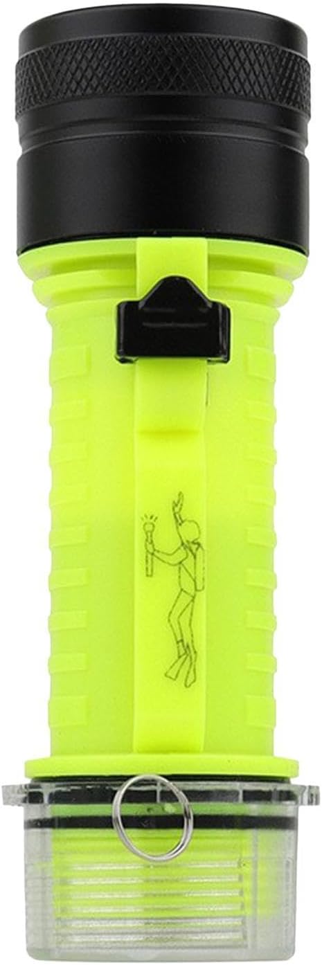 Diving Flashlight - Bright Small Safety,Flash Lights Battery Powered,for Snorkeling Pool River Lake Outdoor Night Sports Camping Hiking Fishing Travel