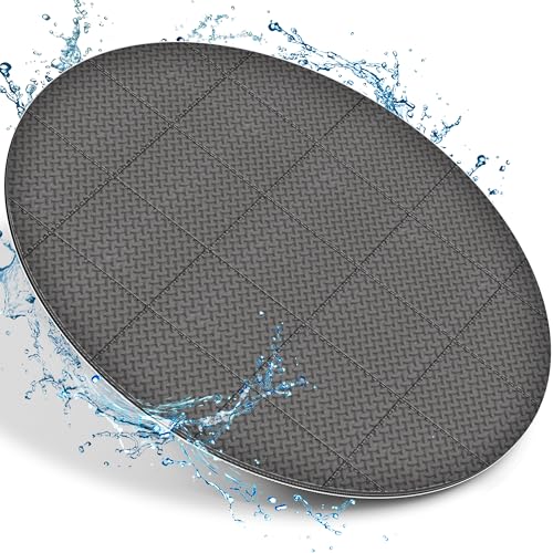 tillvex® Tapis de Sol Spa Rond 196 cm | Tapis pour Spa Extérieur | Tapis de Protection Thermique pour Piscine & Spa | Tapis Isolant pour Sol Protège et Isole