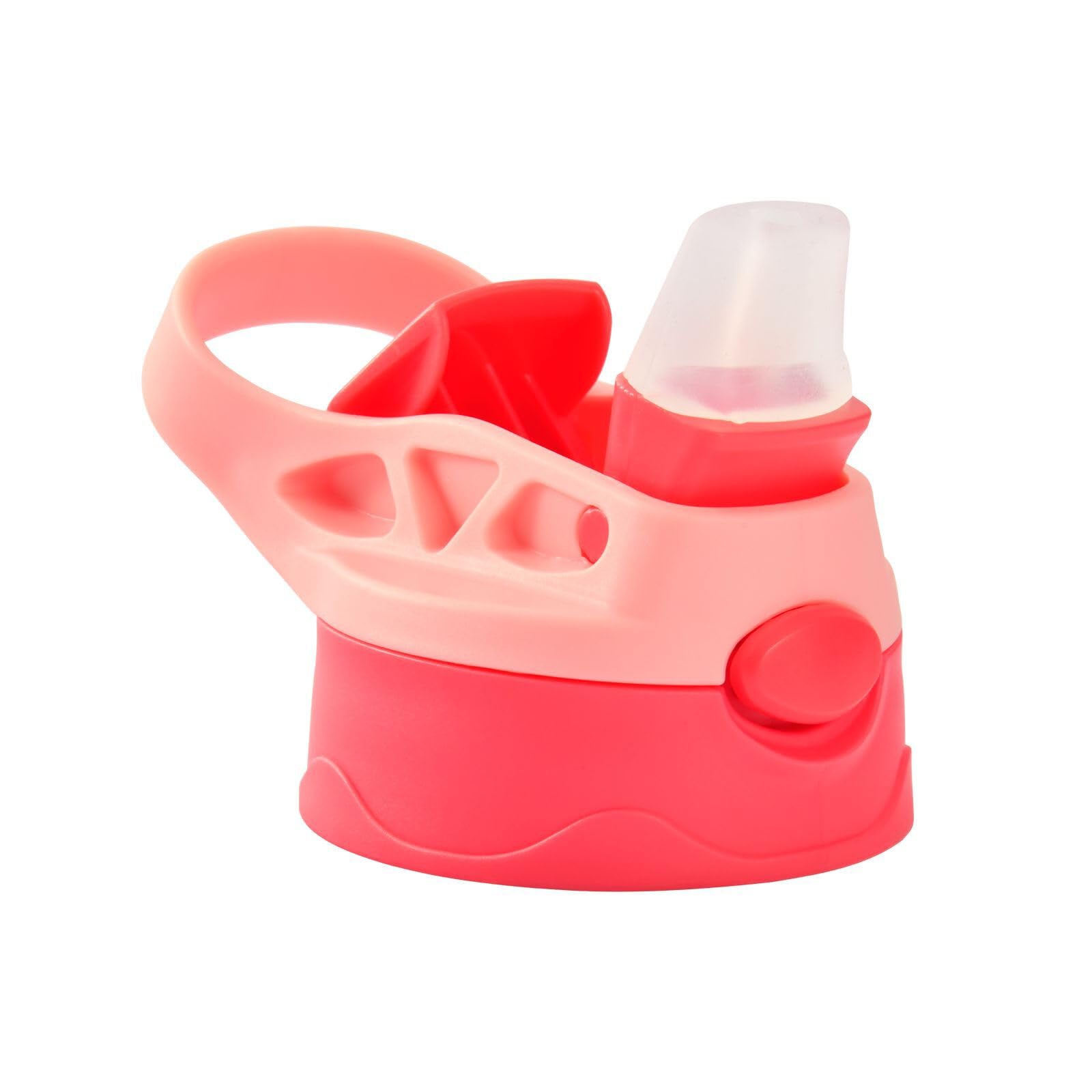 Poeticcity Bottle Accessories, Silicone Straw & Lid Set, Fits Most Models, Green Cups