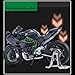 DBEIXIWEI 1:9 Scale for Kawasakis H2R Motorcycle Model High-Simulation Alloy Die-Cast Motorbike Souvenir Static Display