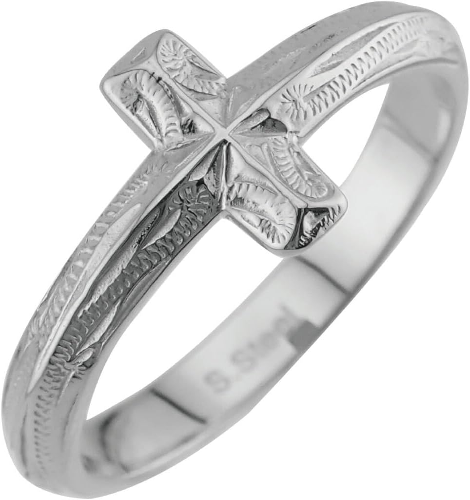 ピアス レディース メンズ ju-ges8135 ユニセックス クロス 十字架 ハワイアンジュエリー 片耳用 サージカルステンレス プルメリア 波  お守り おしゃれ ギフト メール便送料無料 | PIENA [piena] リング レディース メンズ サージカルステンレス316L ハワイアンジュエリー 十字架 クロス スクロール