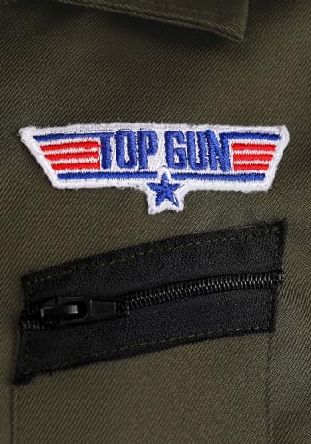 Disfraz de niña Top Gun traje de vuelo 18 Meses miniatura 5