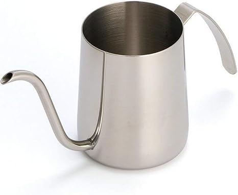 Amazon Yamiko コーヒーポット キッチン用品 コーヒー ドリップ ポット 細口ポット ステンレス製 350ml 銀 ドリップポット オンライン通販