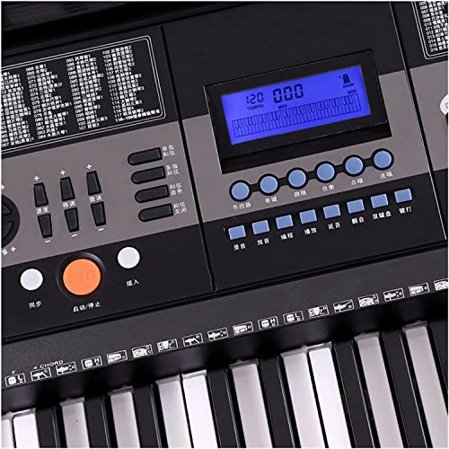 WKLIANGYUANPING Piano Clavier 61-CLEK Electronic Organ Imitation Piano Force Clavier Digital Piano - Les Beatles, Paul McCartney, John Lennon, RIngo Starr, George Harrison WKLIANGYUANPING Piano Clavier 61-CLEK Electronic Organ Imitation Piano Force Clavier Digital Piano – Image 6