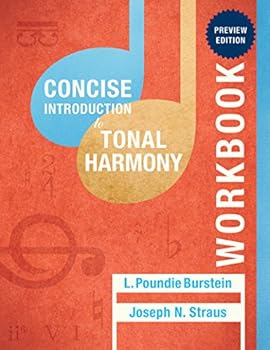 Paperback Concise Introduction to Tonal Harmony, Workbook: Preview Edition Book
