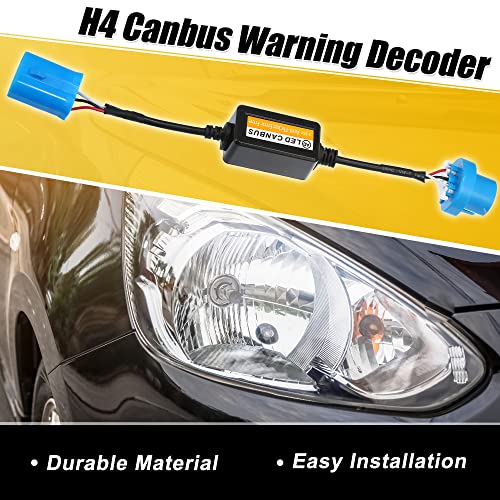 Par de decodificadores Canbus X AUTOHAUX 9004/9007 para LED miniatura 2
