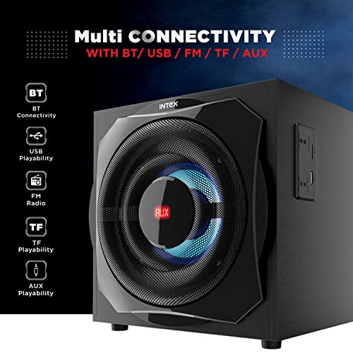 Image of Intex Multimedia USB Speaker 4.1 XH Bomb SUFB 122 Watts