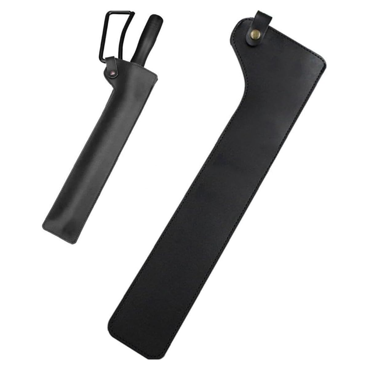 Amazon | Jinmoioy 火バサミ収納カバー 薪ばさみ収納カバー レザー