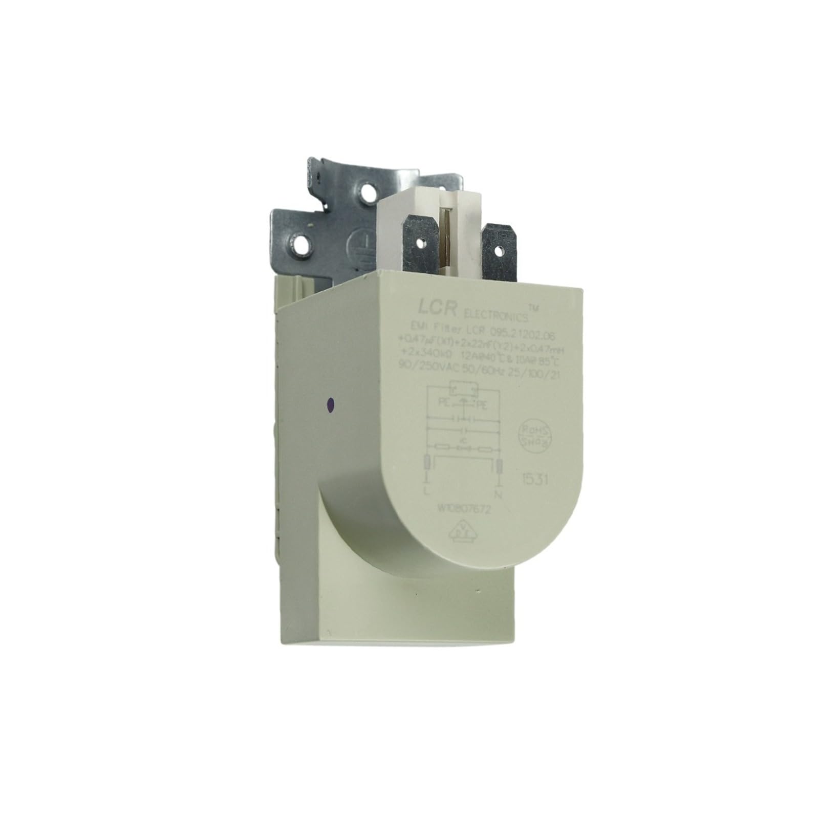LUTH Premium Profi Parts Entstörschutz kompatibel mit Whirlpool 481010807672 0,47µf für Waschmaschine Geschirrspüler Trockner