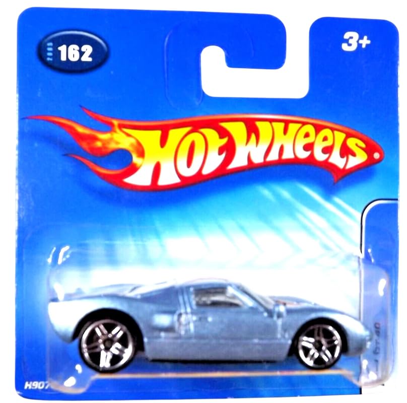 Image of Hot Wheels Ford GT 40 Ages 3 and Up #162 (Blue)
