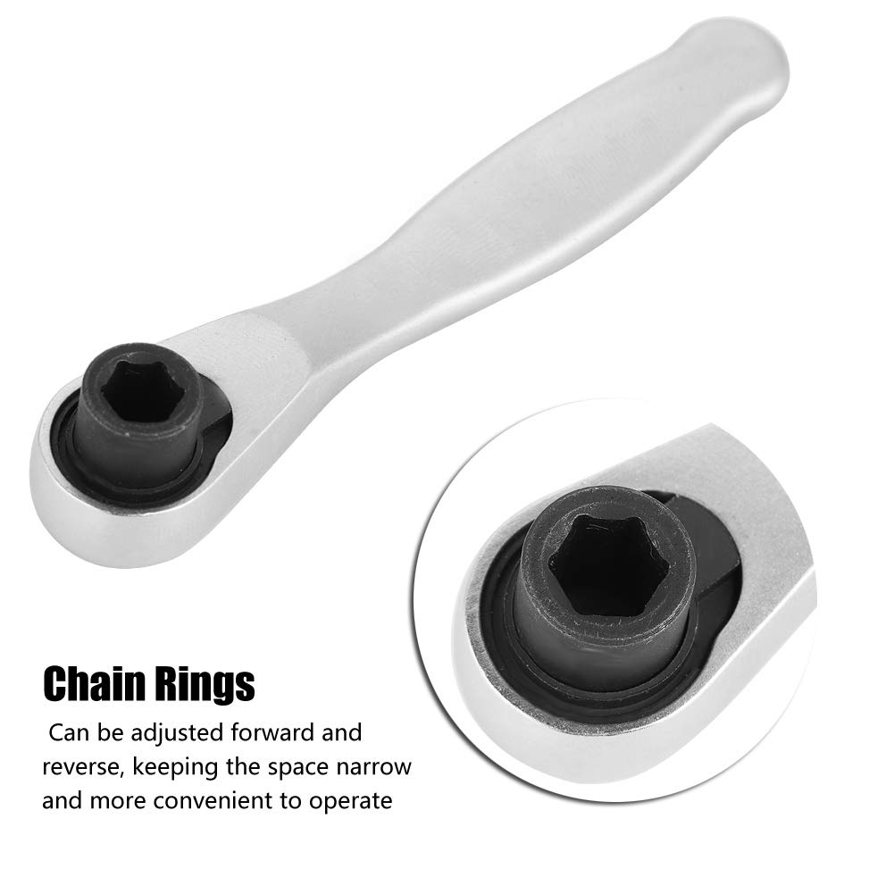 Chiave A Bussola A Cricchetto, Chiave A Cricchetto Da 6,35 Mm 1/4 Di