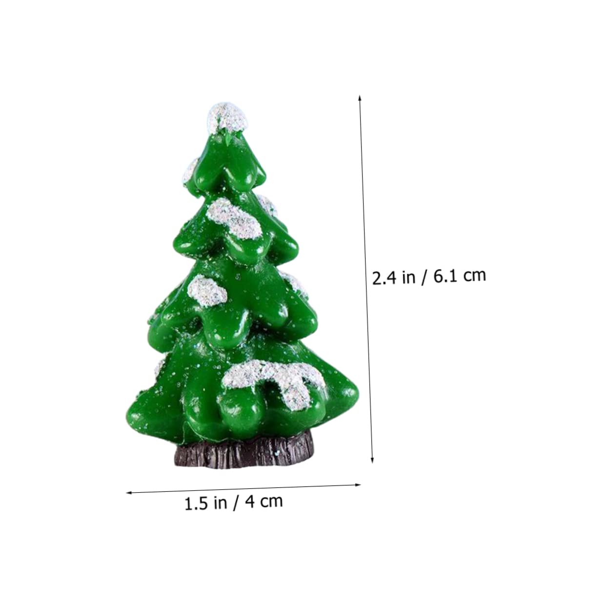 Cabilock 5 Juegos Micro Paisaje Navideño Adornos Brillantes Decoraciones Ángel Medias De Navidad Adornos De Jardin Media De Navidad Luces Solares De Estaca Exterior Resina 8 Uds * 5