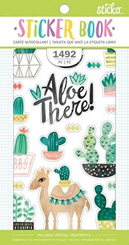 EK Success EKS8600090 Sticker Book Succulent