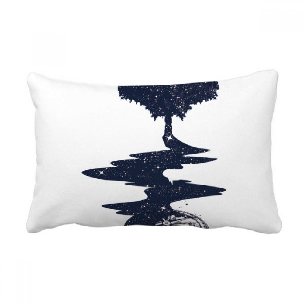 Coussin de canapé motif boussole colorée pour votre salon cosy