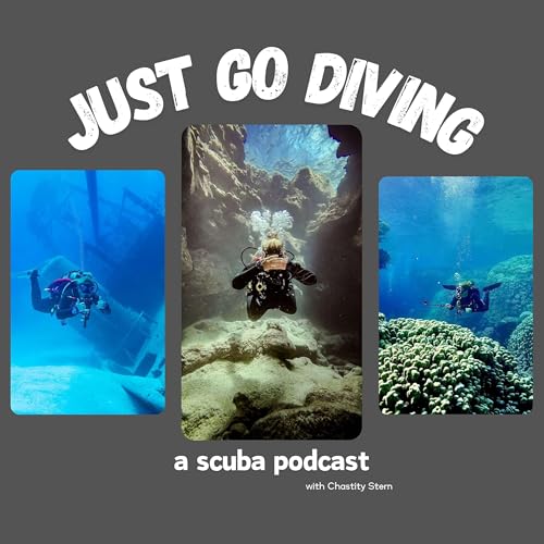 Welcome to Just Go Diving Podcast Por  arte de portada