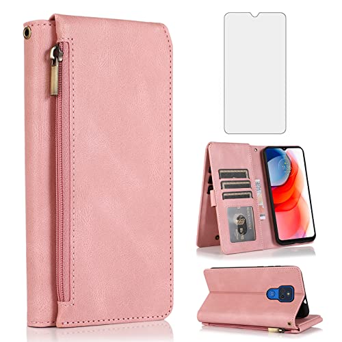 Coque Moto G Play 2021 XKLLPT or rose pour smartphone