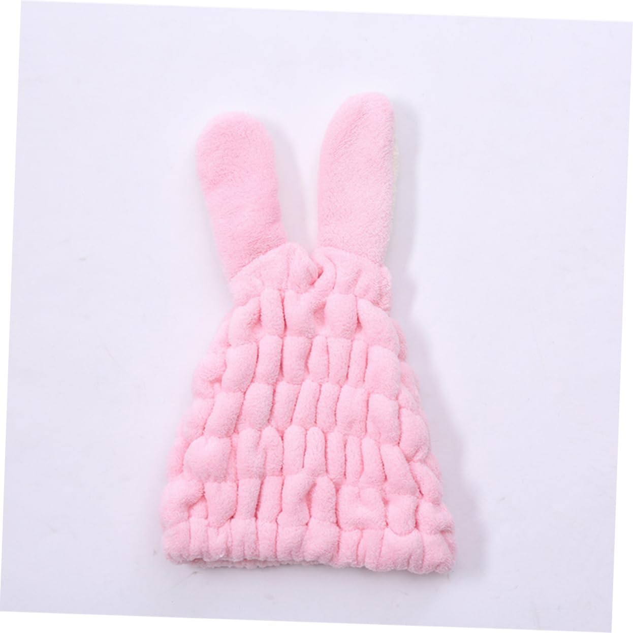 VICASKY Creative Cartoon Rabbit Dry Hair Hat for Absorbent Microfiber Shower Cap Quick Dry Wiping Towel for Bathing Random Color for Home and Travel