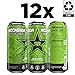 Rockstar Energy Drink Punched Hardcore Apple, 16oz Cans (12 Pack)