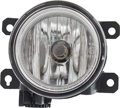 Evan-Fischer Front Fog Light Assembly Compatible with 2013-2015 Honda Civic (Accord Cpe)/(Civic 2.4L Eng Sdn) Passenger Side